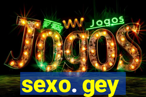 sexo. gey